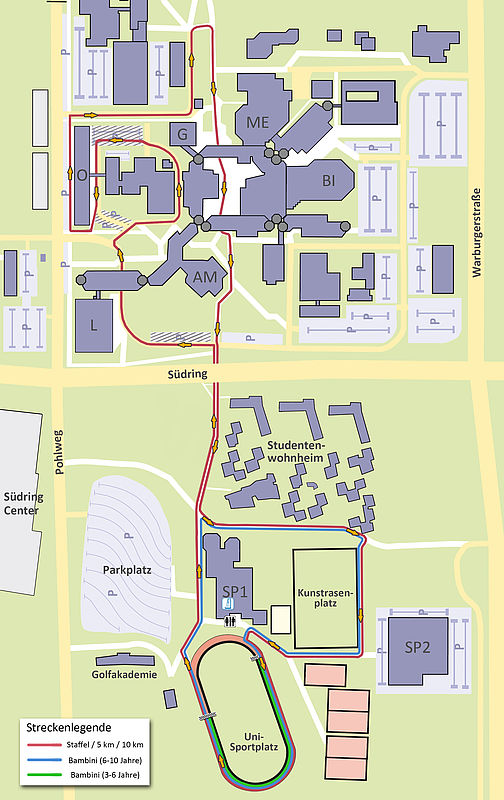 Universität Paderborn - Nachricht - 6. Campuslauf der Universität